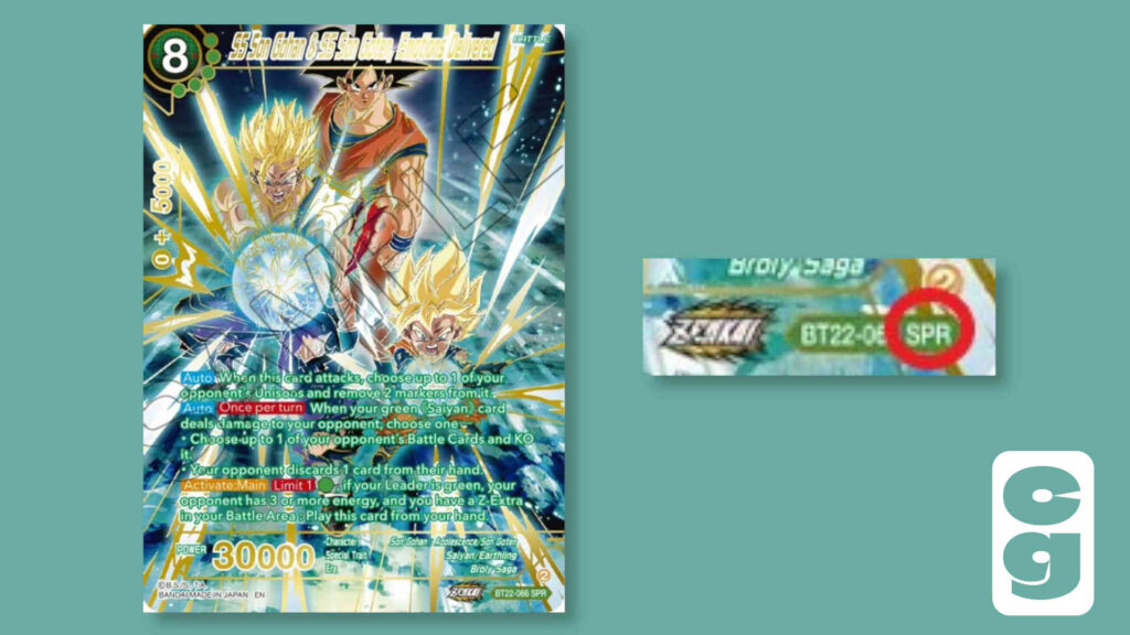 Special Rare Card - Dragon Ball