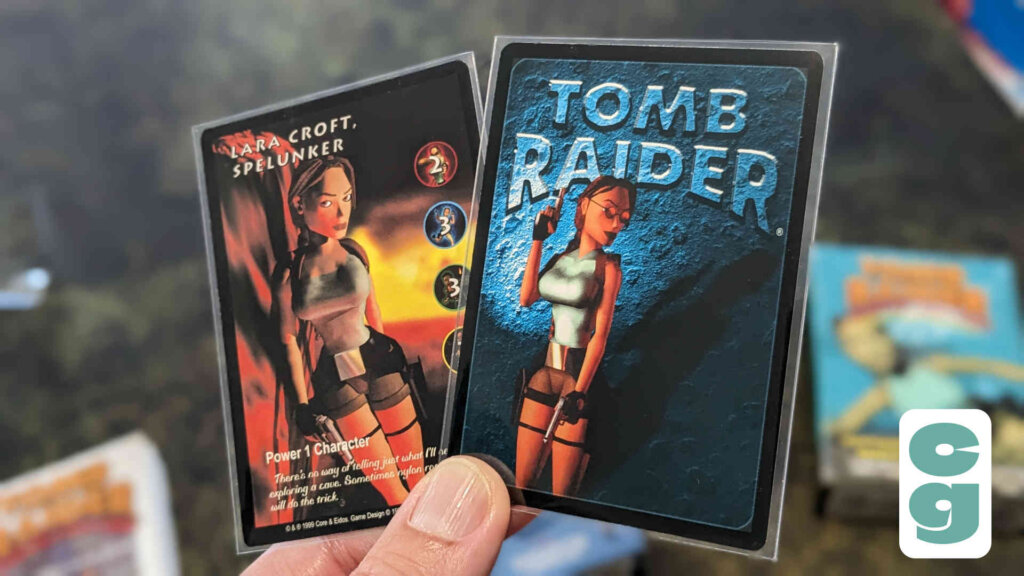 Tomb Raider CCG - Character and Card Back