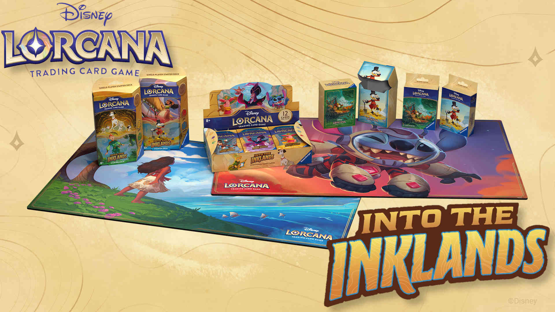 Into The Inklands Set And Logo