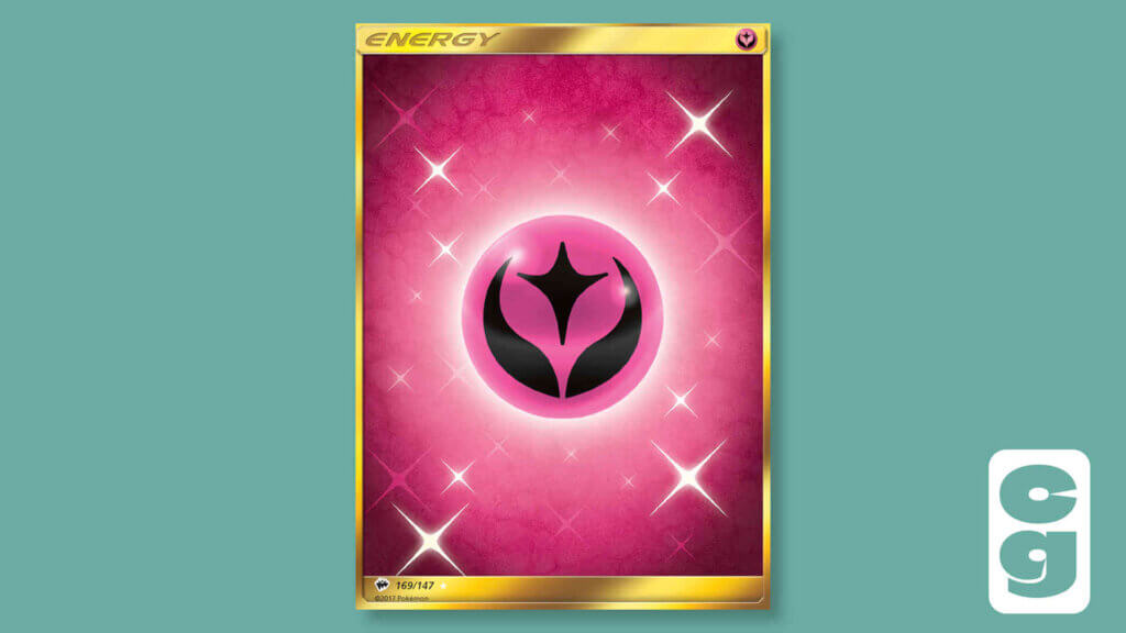 Pokemon Gold Card - Fairy Energy