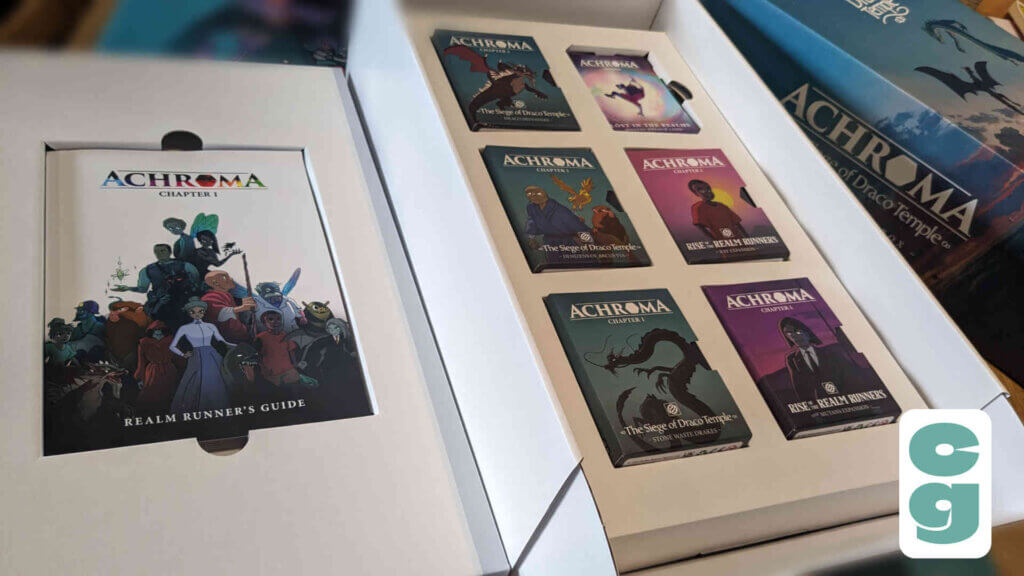 Achroma - Deluxe Box Contents