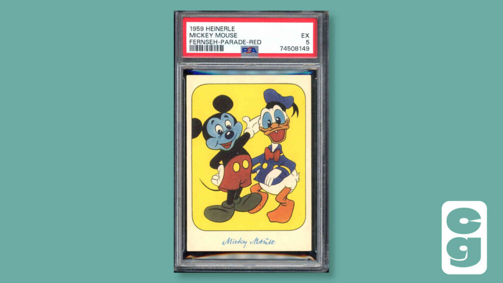 1959 Mickey Mouse Card