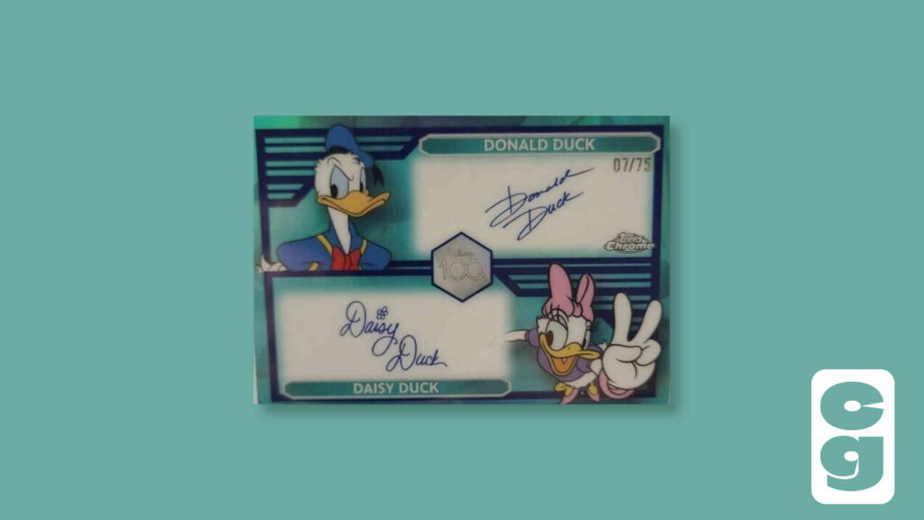 Topps Donald/Daisy Card