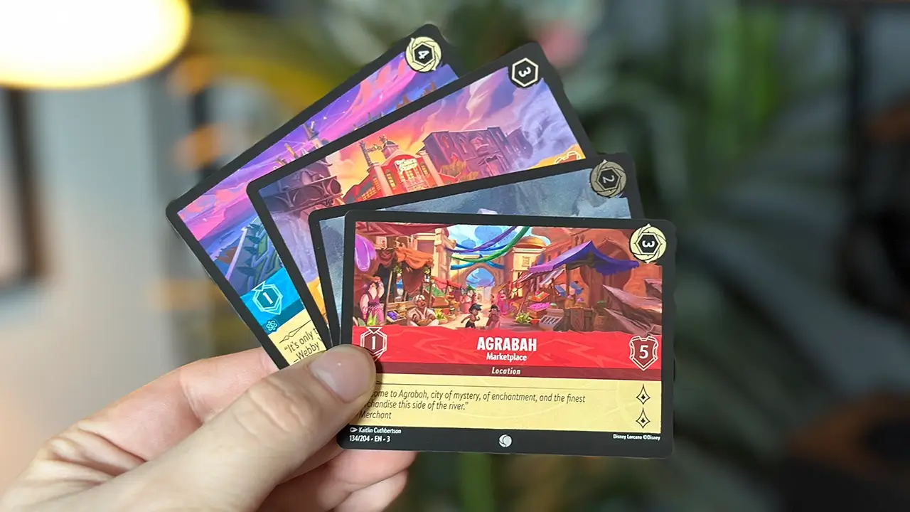 how to use location cards in disney lorcana