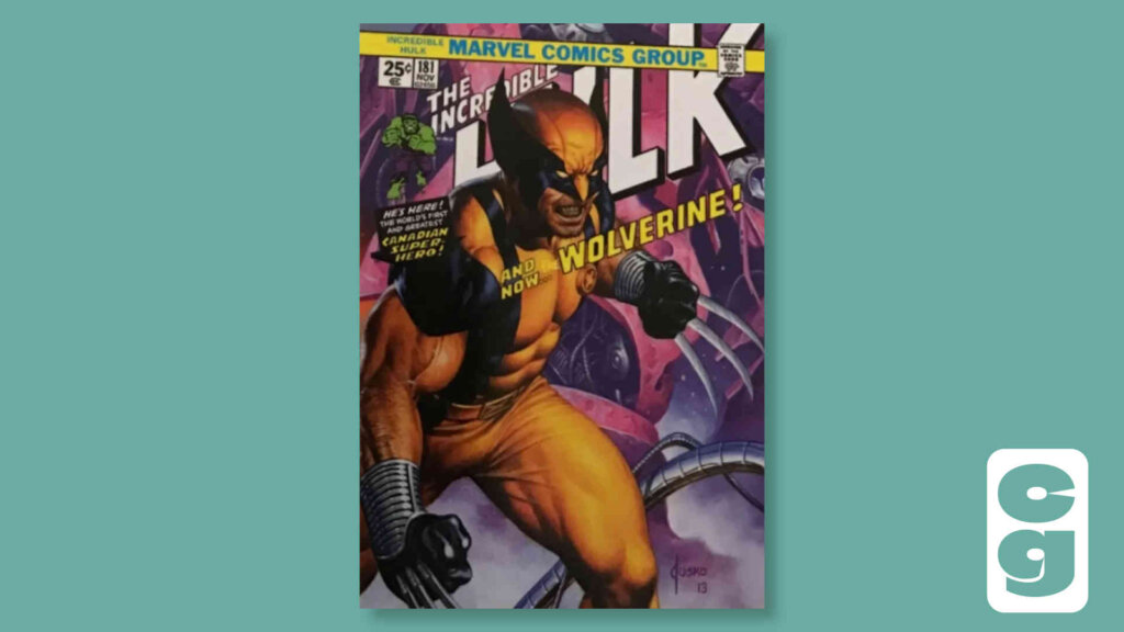 Marvel - Wolverine/Hulk 181 Card