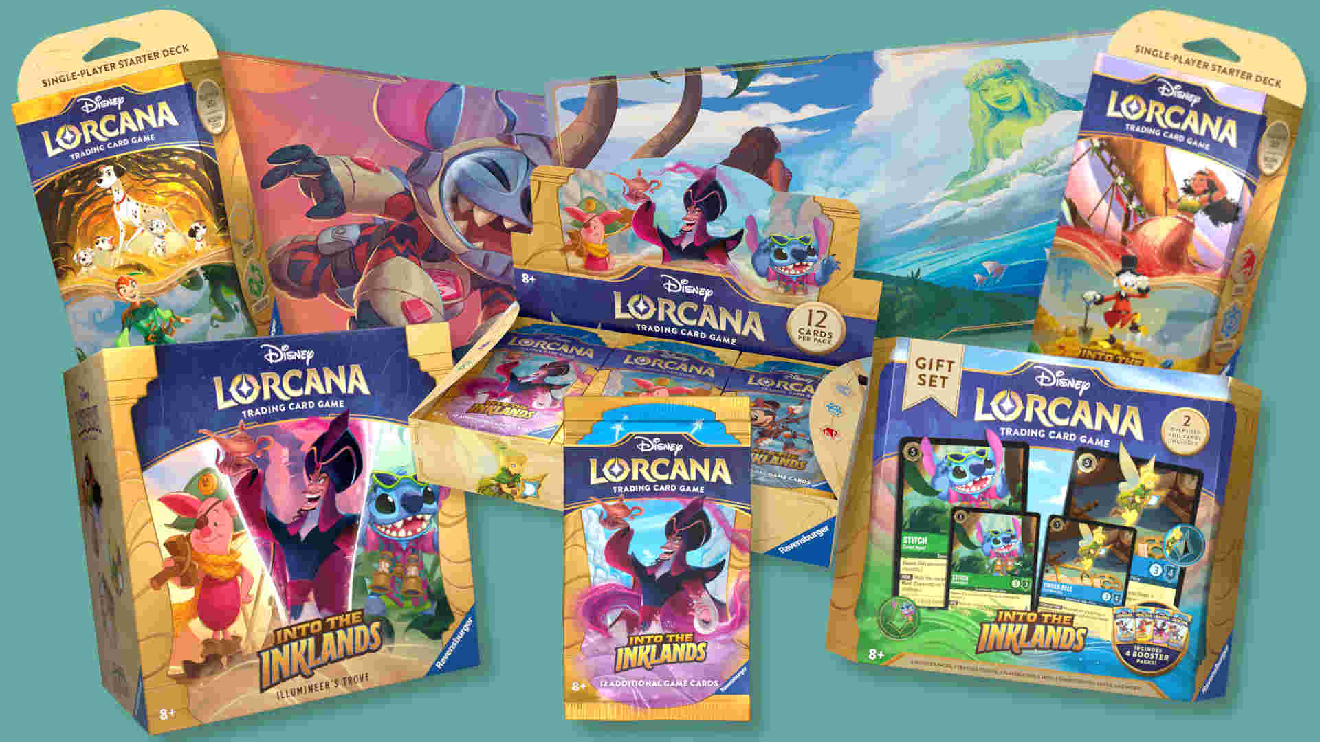 All Disney Lorcana Into The Inklands Products And Where To Buy Them - Card  Gamer