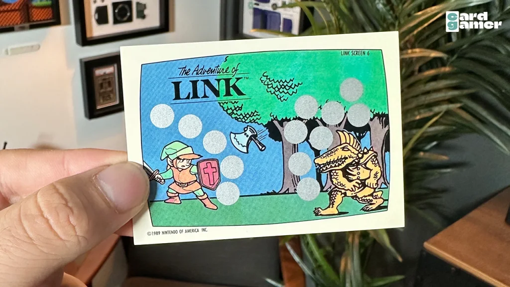 adventure of link scratch card