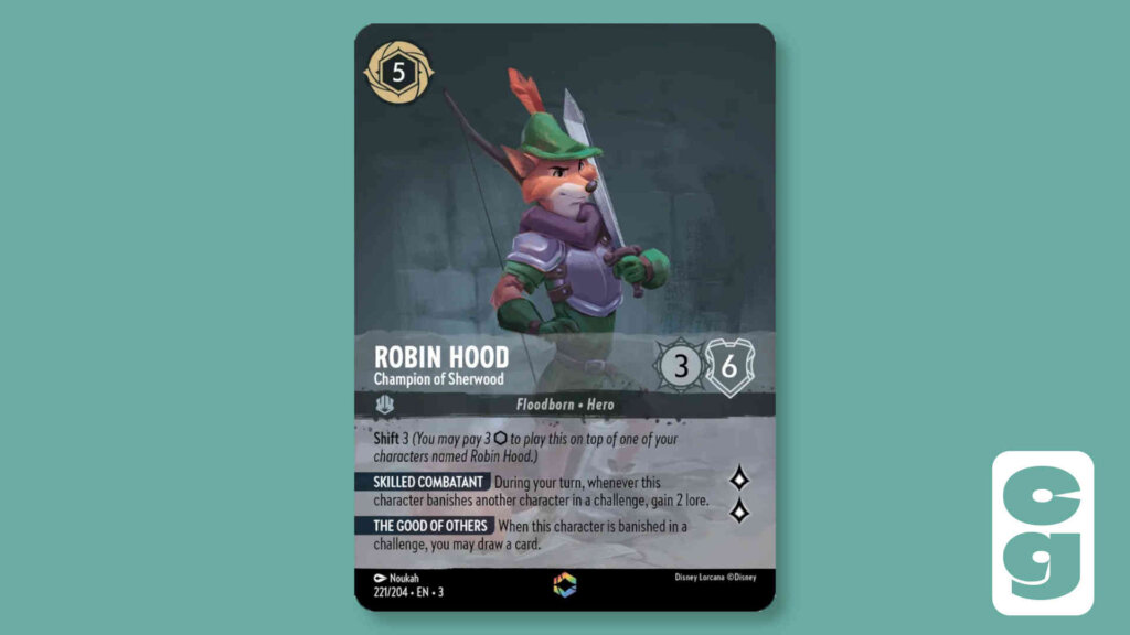 Lorcana Enchanted Robin Hood