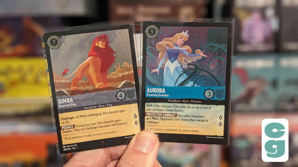 Simba & Aurora Lorcana