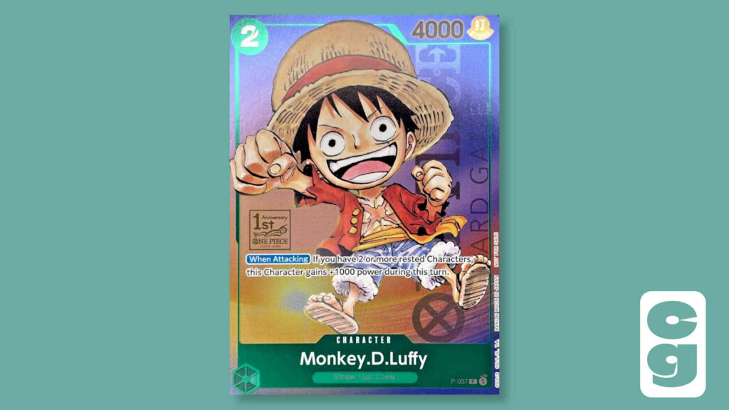 One Piece 1st Anniversary Promo Card