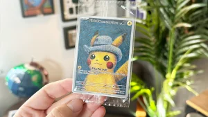 pikachu grey felt hat