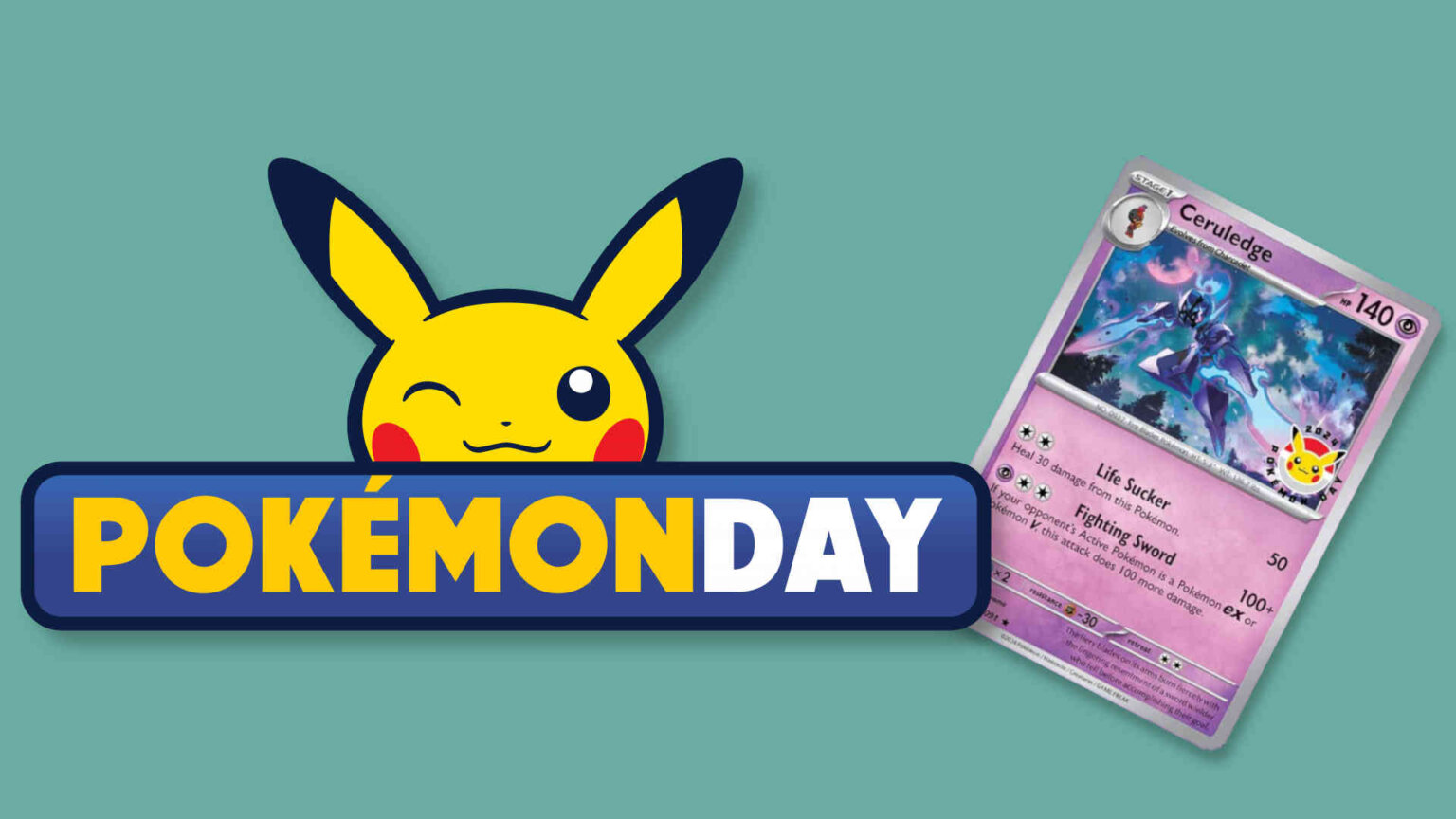 Where To Get The Pokemon Day 2024 Promo Card Card Gamer