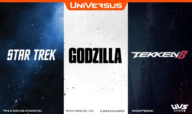 Star Trek, Godzilla, Tekken 8 UniVersus