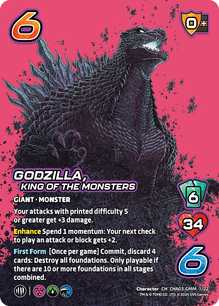 UniVersus: Godzilla Card List (So Far) - Card Gamer