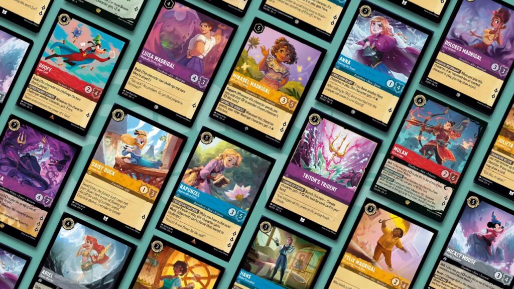 Disney Lorcana: Ursula's Return Card List (So Far) on the Card Gamer background