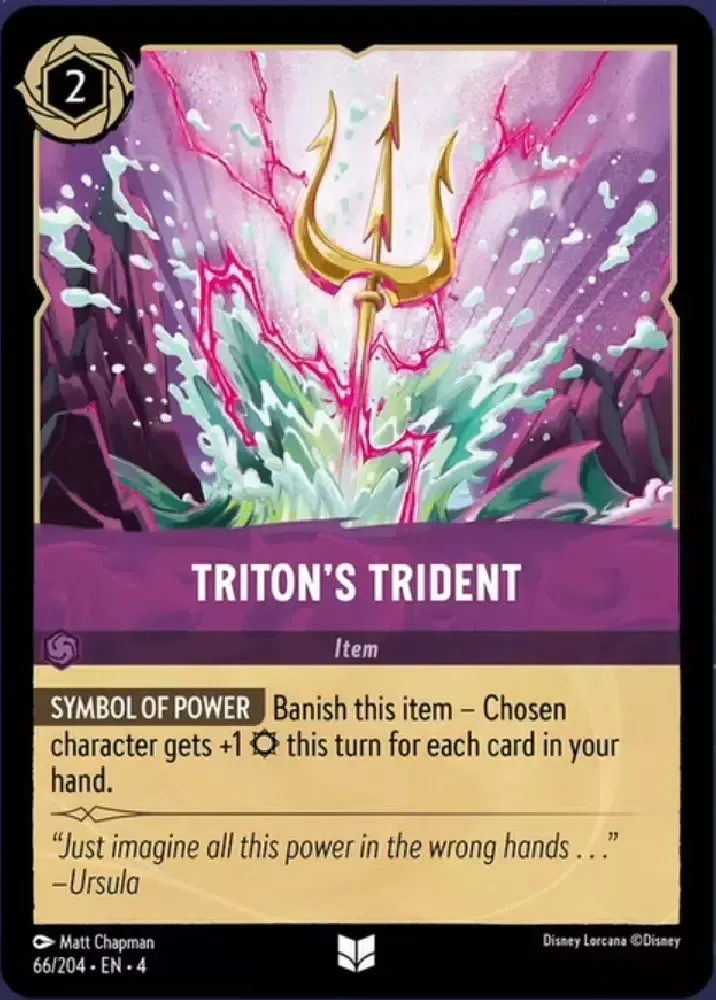 Ursula's Return 066/204 Triton's Trident