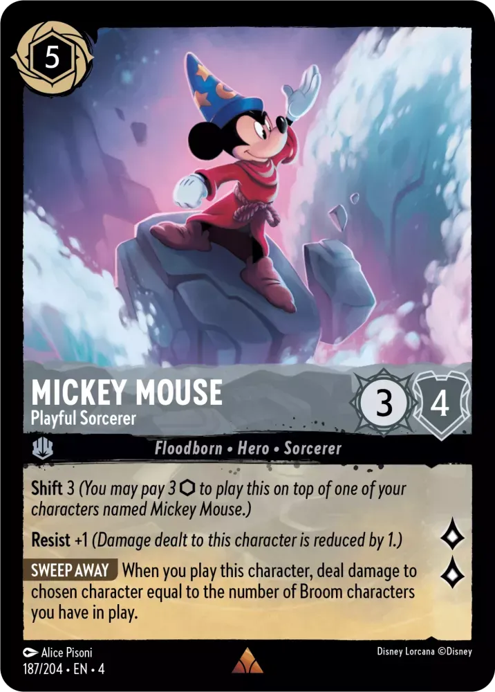 Ursula's Return 187/204 Mickey Mouse
