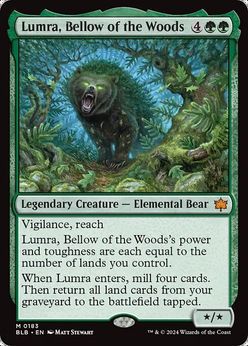 BLB-0183 Lumra, Bellow of the Woods