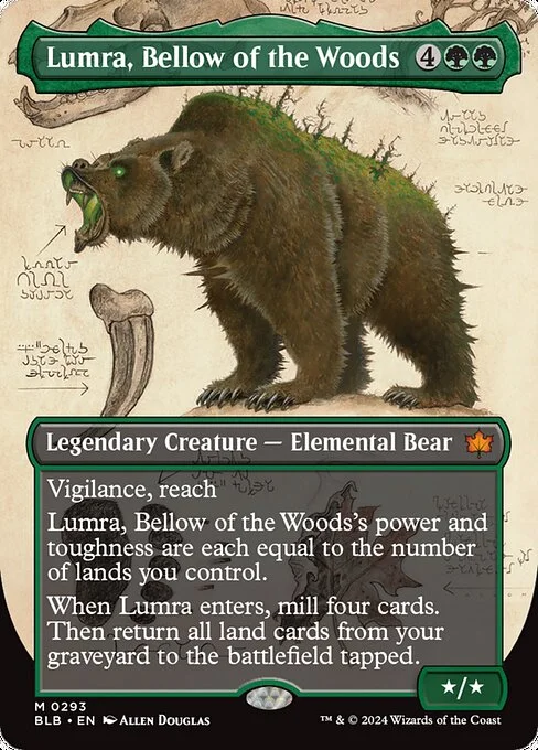 BLB-0293 Lumra, Bellow of the Woods