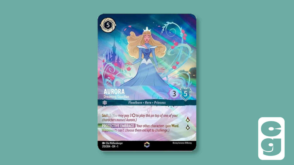 Aurora - Enchanted Lorcana Card