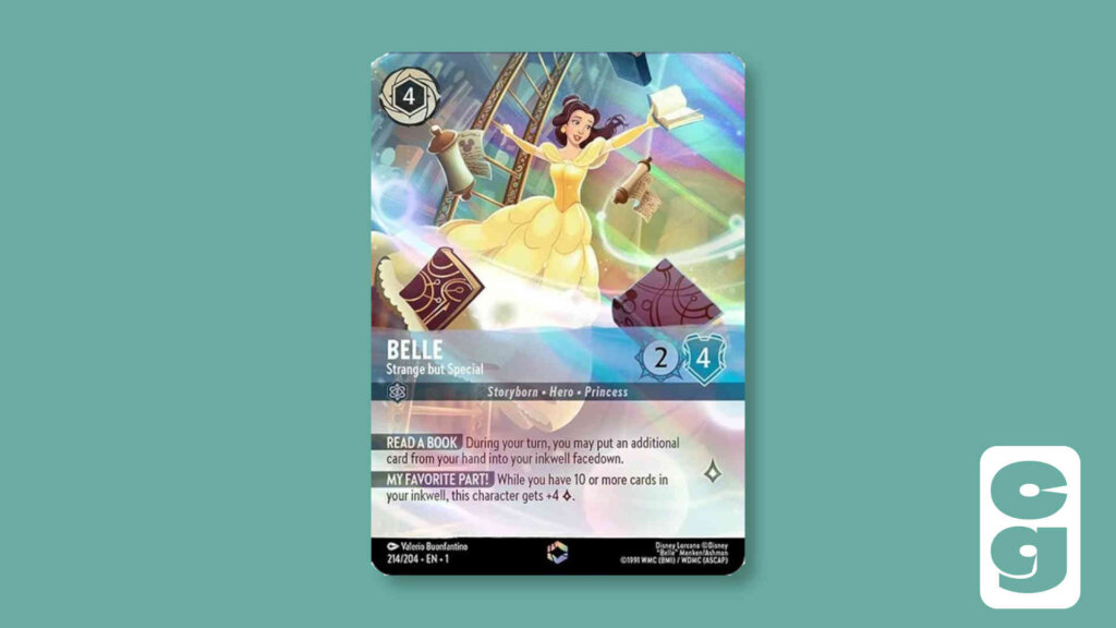 Belle - Lorcana Enchanted Card