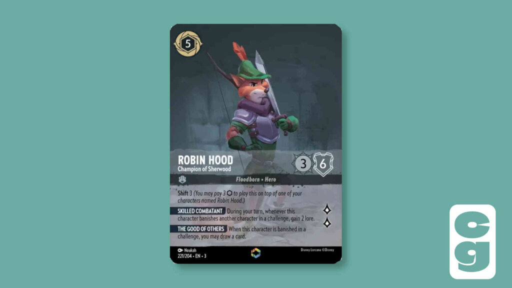 Robin Hood - Lorcana Enchanted Card