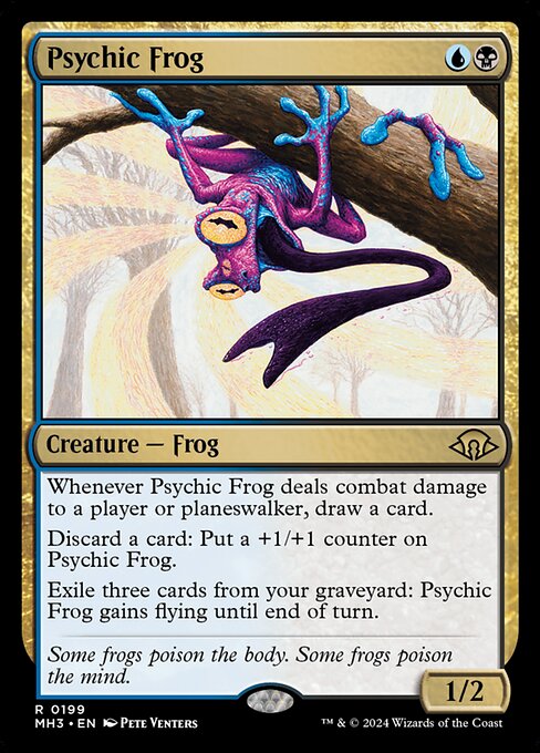 MH3 0199 Psychic Frog