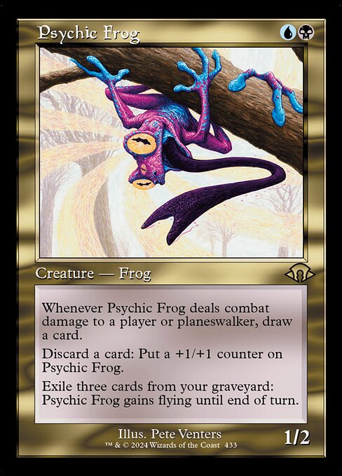 MH3 0433 Psychic Frog