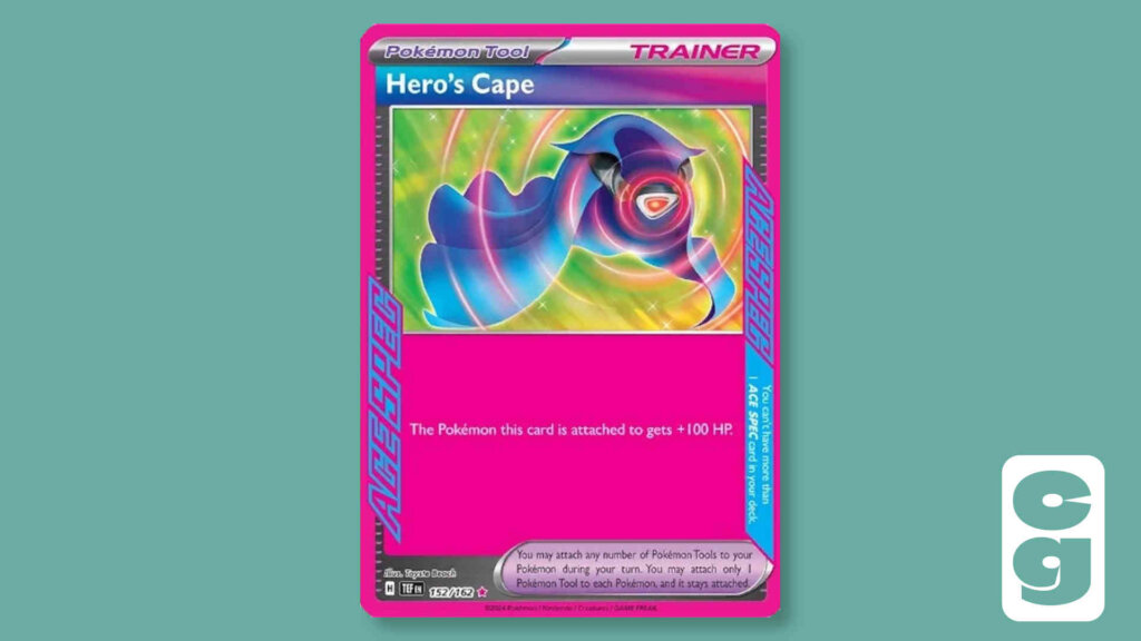 Pokemon Ace Spec Card: Hero's Cape