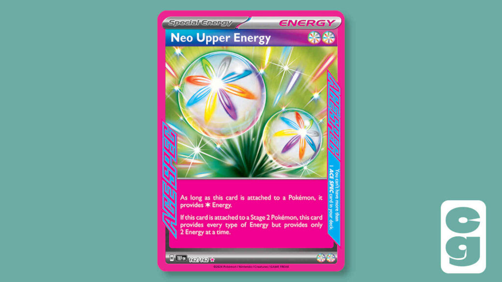 Pokemon Ace Spec Card - Neo Upper Energy
