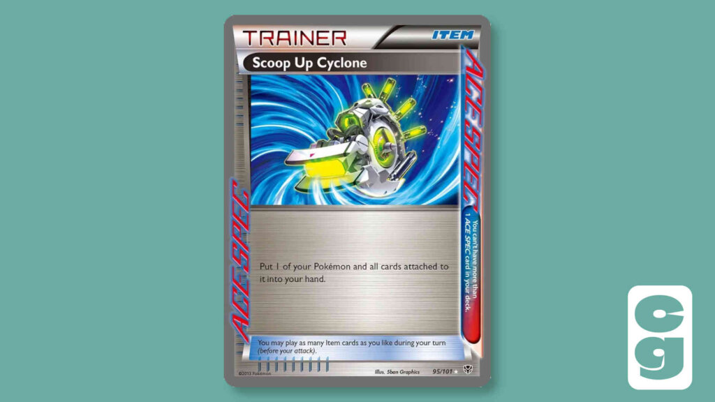 Pokemon Ace Spec Card - Scoop Up Cyclone