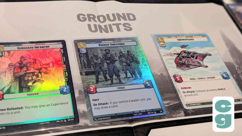 Star Wars Unlimited Ground Units