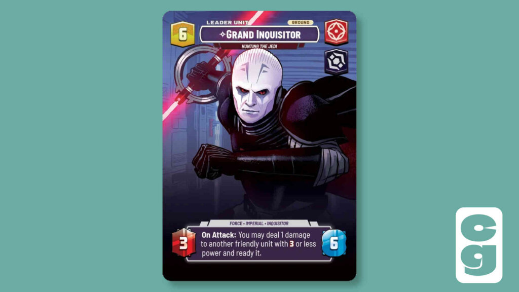 Star Wars Unlimited Grand Inquisitor Unit Side