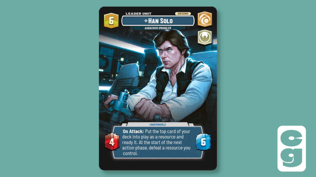 Star Wars Unlimited Han Unit Side