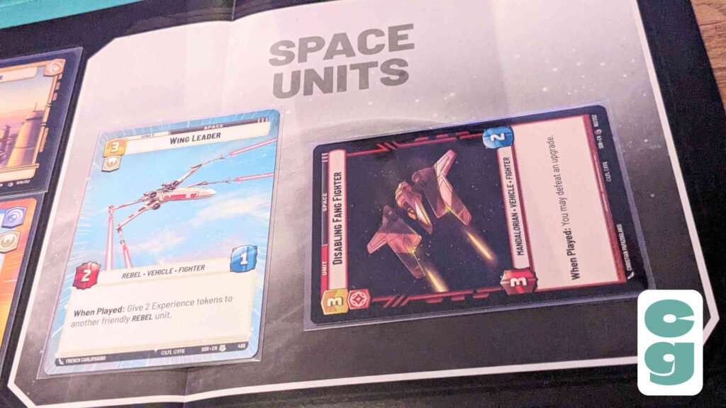 Star Wars Unlimited Space Units