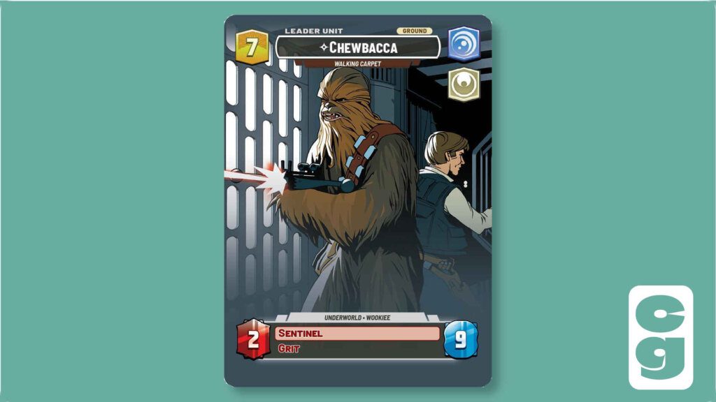 Star Wars Unlimited Chewbacca Unit Side