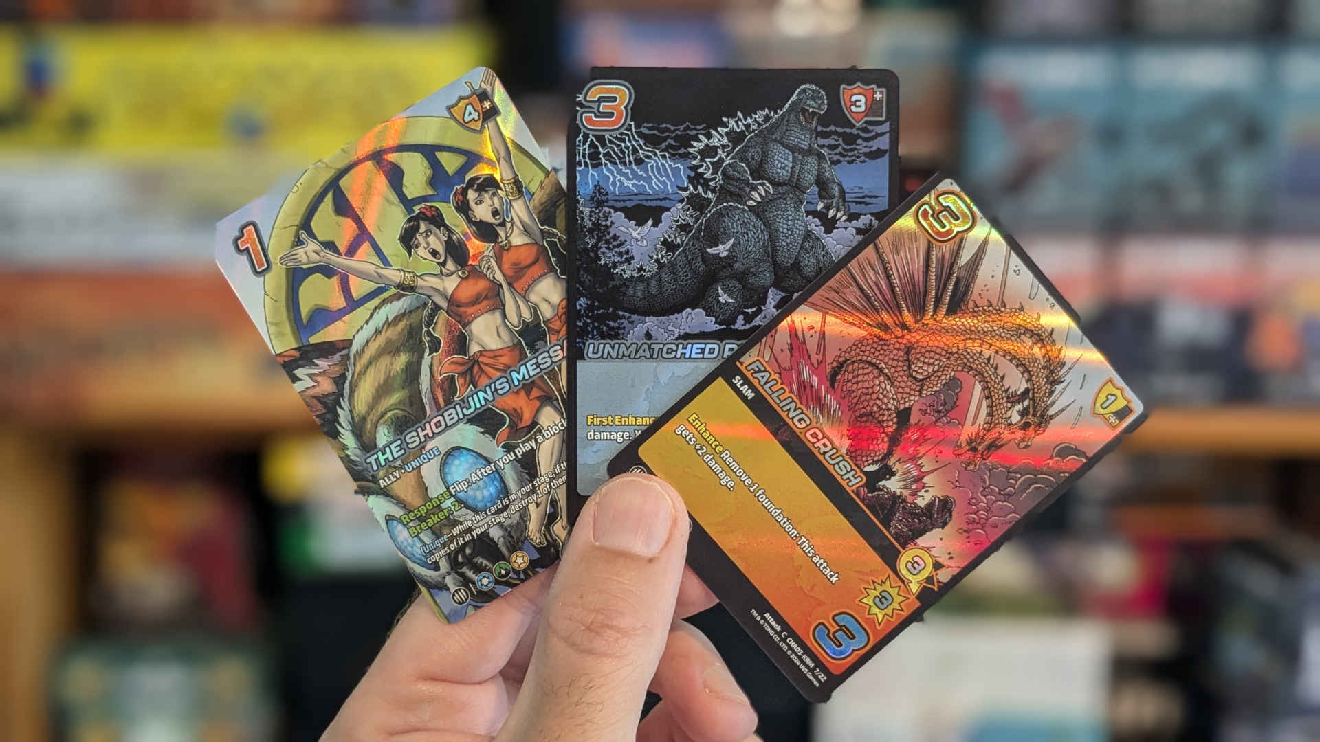 UniVersus Godzilla Cards