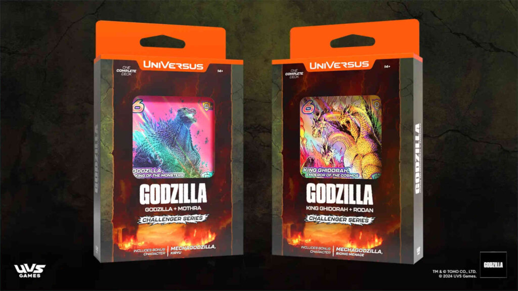 UniVersus Godzilla Challenger Series Decks