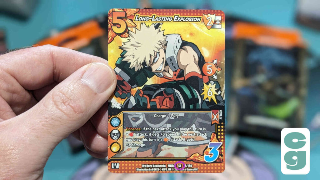 UniVersus Starter Exclusive Card - Long Lasting Explosion