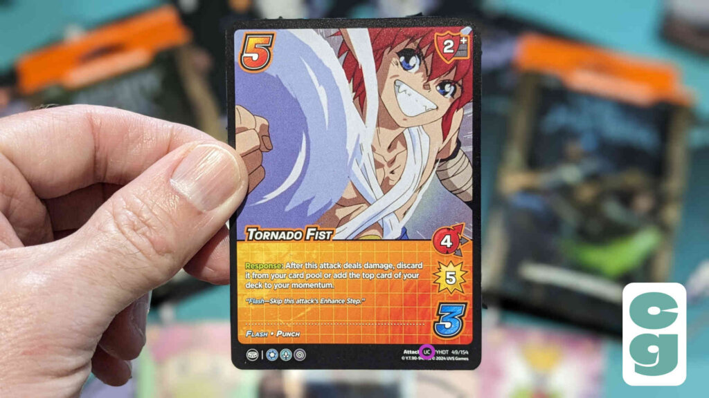 UniVersus Uncommon Card - Tornado Fist