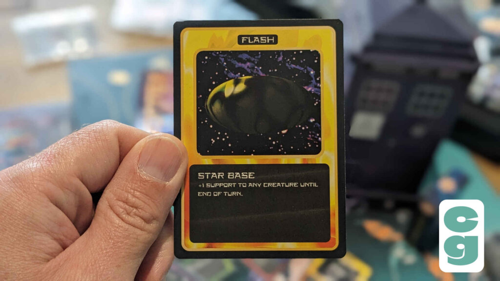Doctor Who CCG Star Base Card