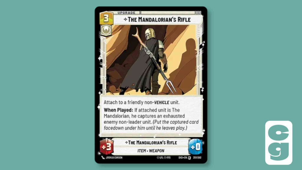 Shadows of the Galaxy: The Mandalorian's Rifle Card