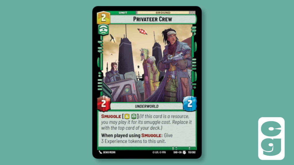 Star Wars Unlimited: Privateer Crew Card