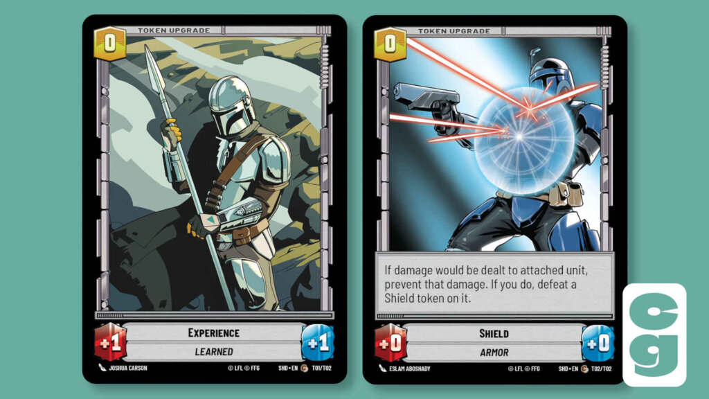 Star Wars Unlimited Shadows of the Galaxy Tokens