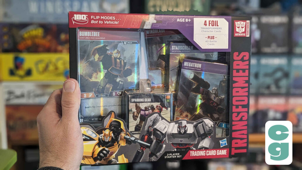 Transformers Trading Card Game Bumblebee vs Megatron Starter Set