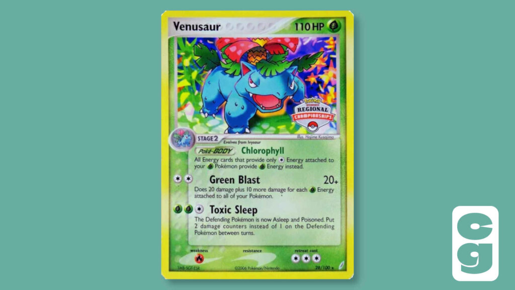 Venusaur Championship Card 28/100