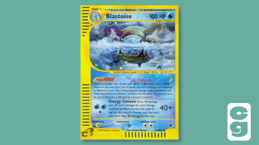 Expedition Blastoise 4/165