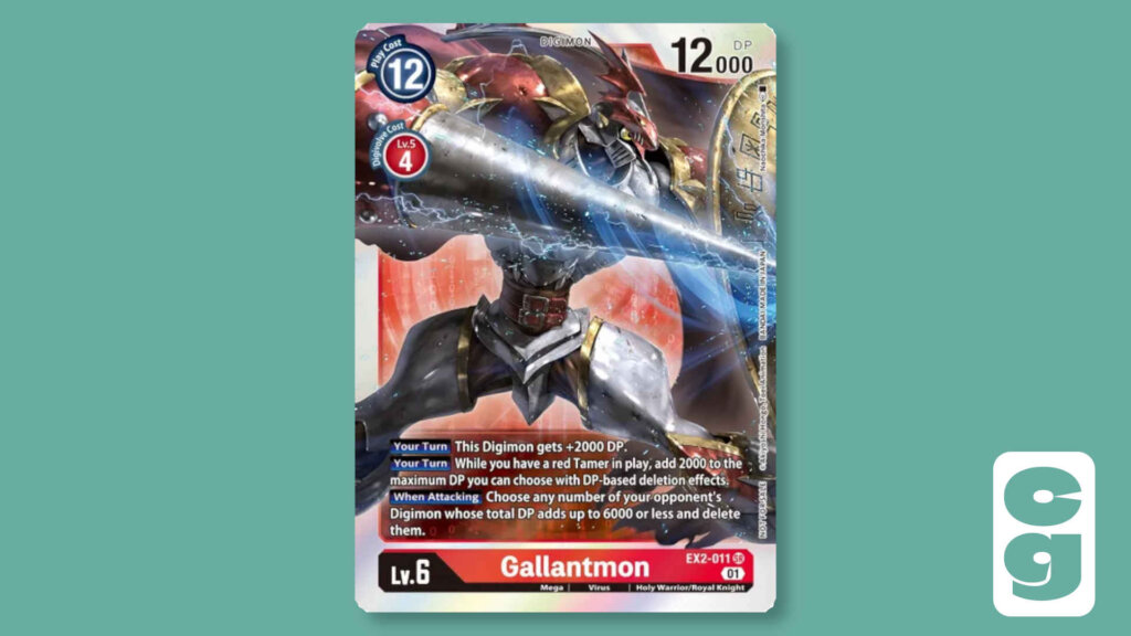 Digimon Gallantmon EX2-011