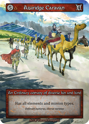 Azuridge Caravan - Sorcery Contested Realm