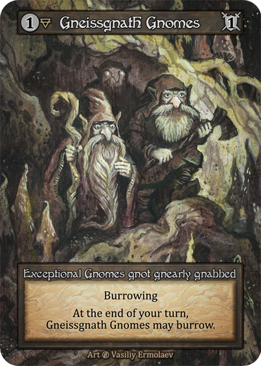 Gneissgnath Gnomes - Sorcery Contested Realm